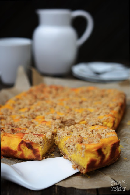 Home Baked: Kürbis-Käsekuchen, Pumpkin cheesecake