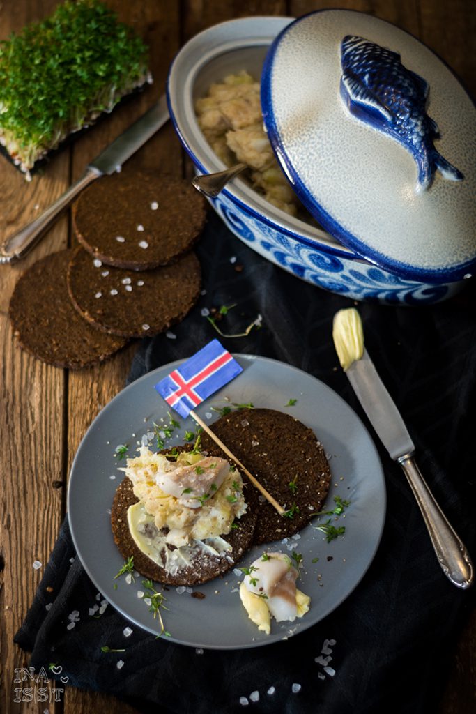 Isländischer Plokkfiskur - Stampfkartoffeln mit Kabeljau