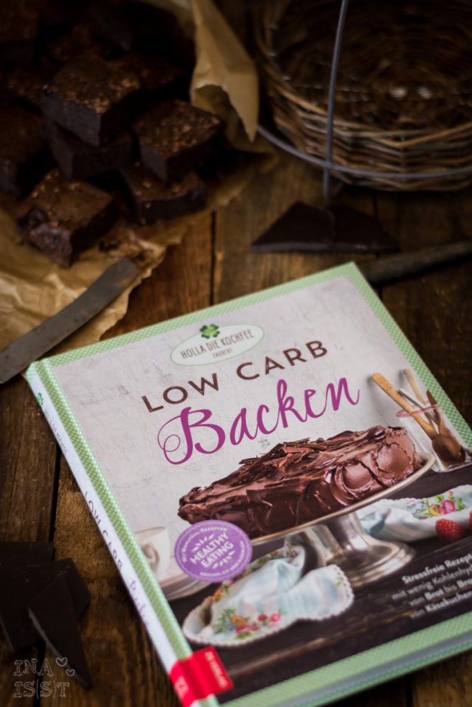 Low Carb Backen; Saftige Brownies; Low Carb Brownies
