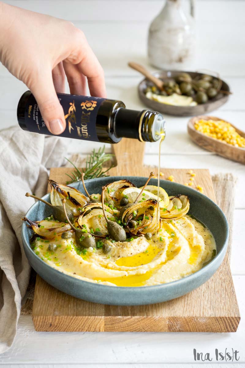 Rezept für Fava, griechischer Hummus aus gelben Platterbsen