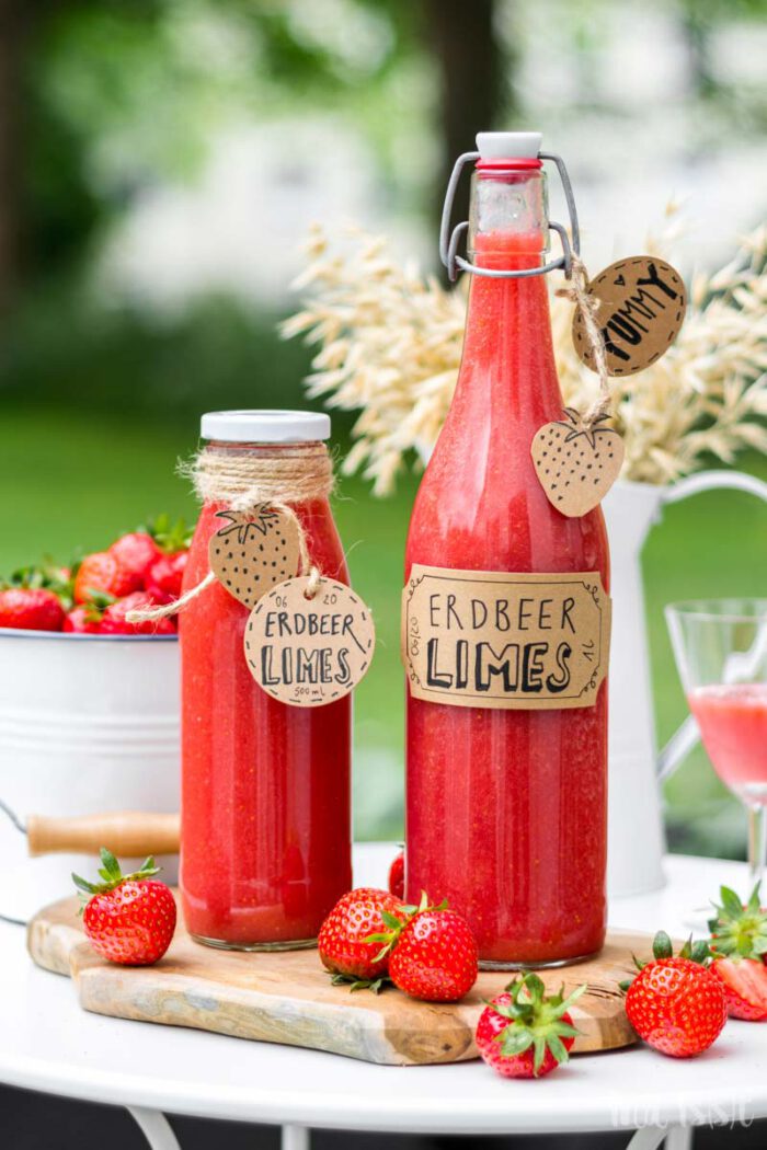 Mein liebstes Erdbeer Limes Rezept - Ina Isst