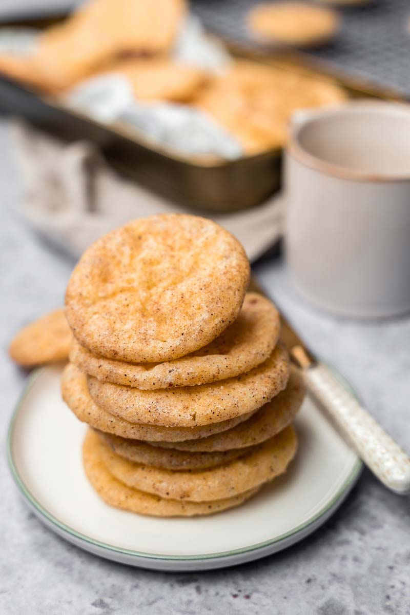 Amerikanische Snickerdoodle Cookies - mit Zucker & Zimt