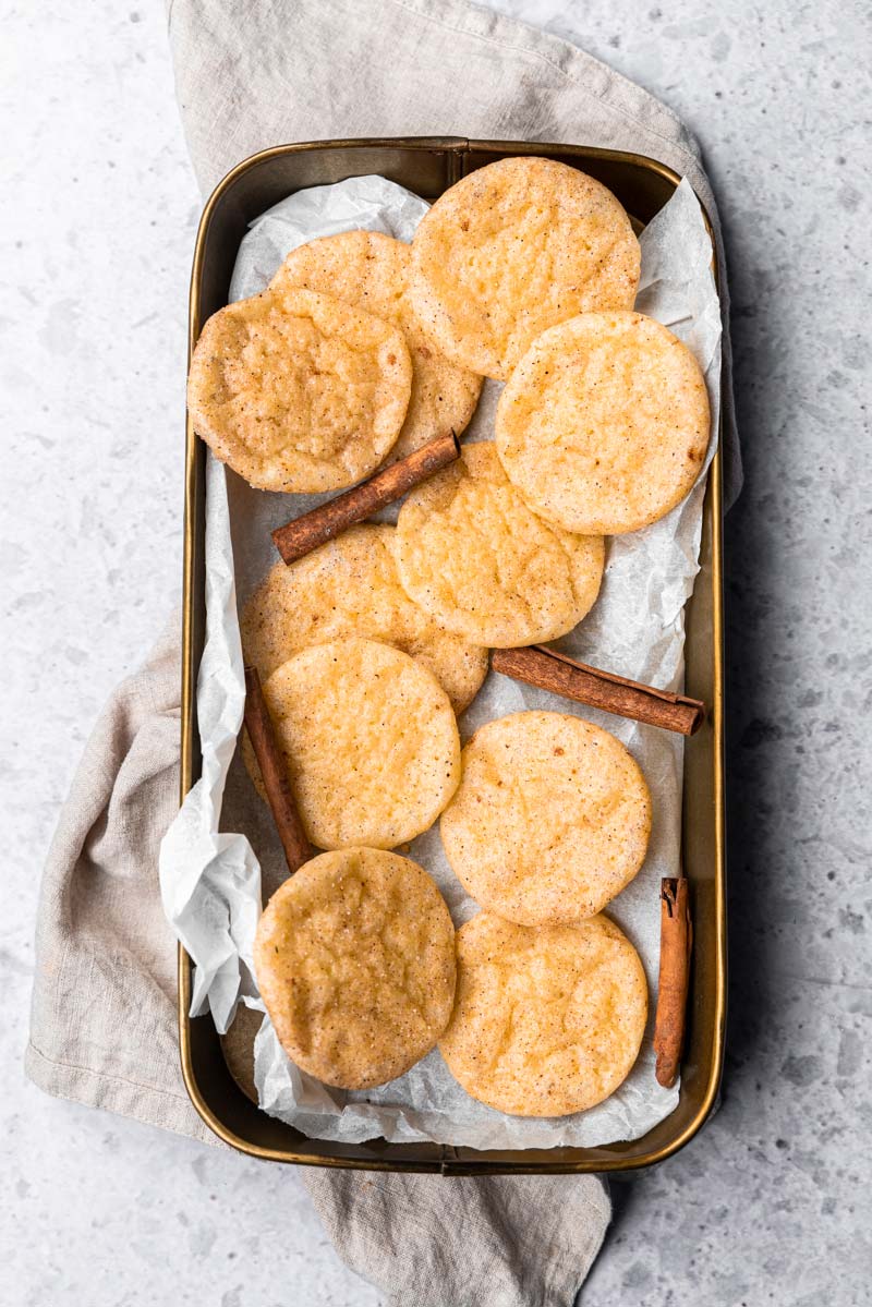 Amerikanische Snickerdoodle Cookies Mit Zucker Zimt Ina Isst