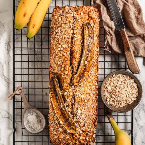 Gesundes Bananenbrot ohne Zucker und Ei - Ina Isst