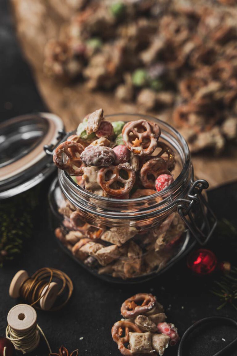 Christmas Crunch Mit Dunkler Schokolade